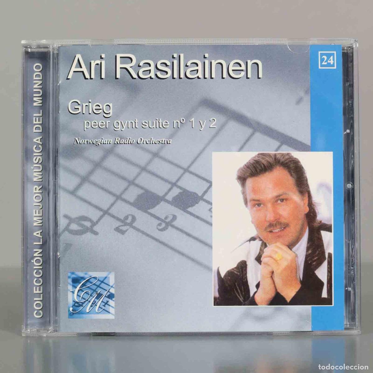Music CDs: CD. Ari Rasilainen, Grieg, Norwegian Radio Orchestra &ndash; Peer Gynt Suite N&ordm; 1 y 2.