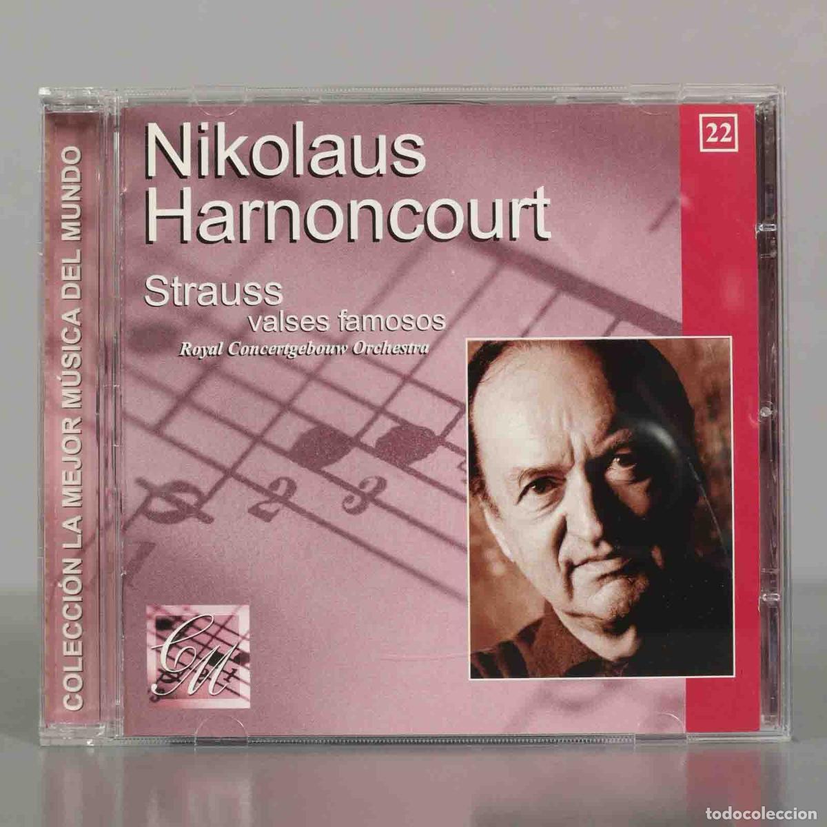 Music CDs: CD. Johann Strauss, Royal Concertgebouw Orchestra, Nikolaus Harnoncourt &ndash; Valses Famosos.