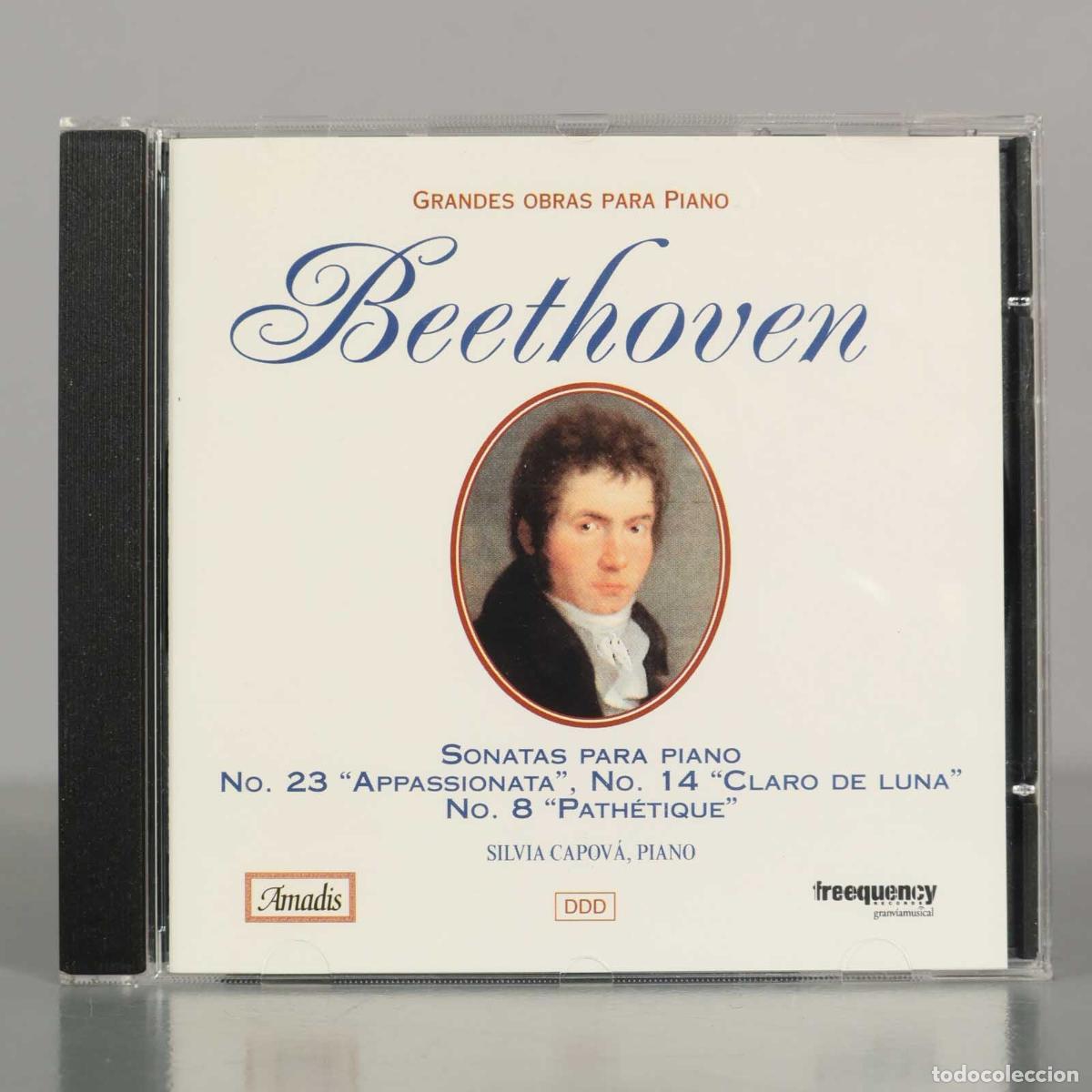 Music CDs: CD. BEETHOVEN. SONATAS PARA PIANO. NO 23. NO 14. NO 8. CAPOVA