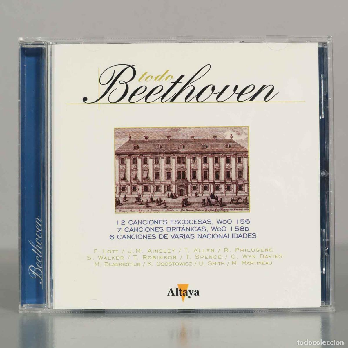 Music CDs: CD. BEETHOVEN. WoO 156, WoO 158 B, 6 CANCIONES DE VARIAS NACIONALIDADES.