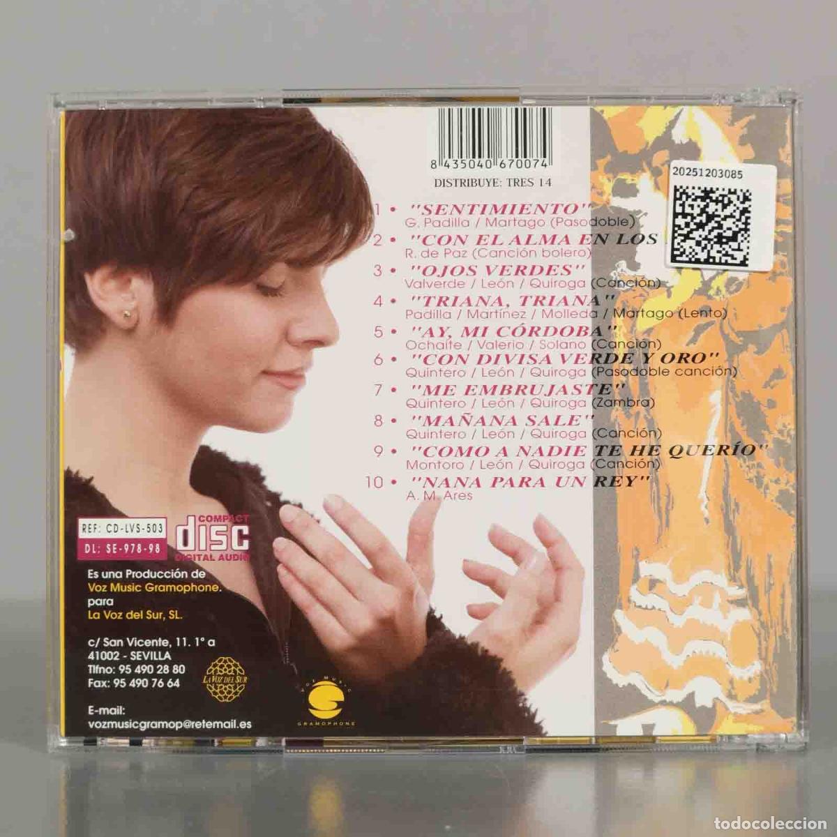CDs de m&uacute;sica: CD. Pasi&oacute;n Vega &ndash; Con El Alma En Los Labios. - Foto 2