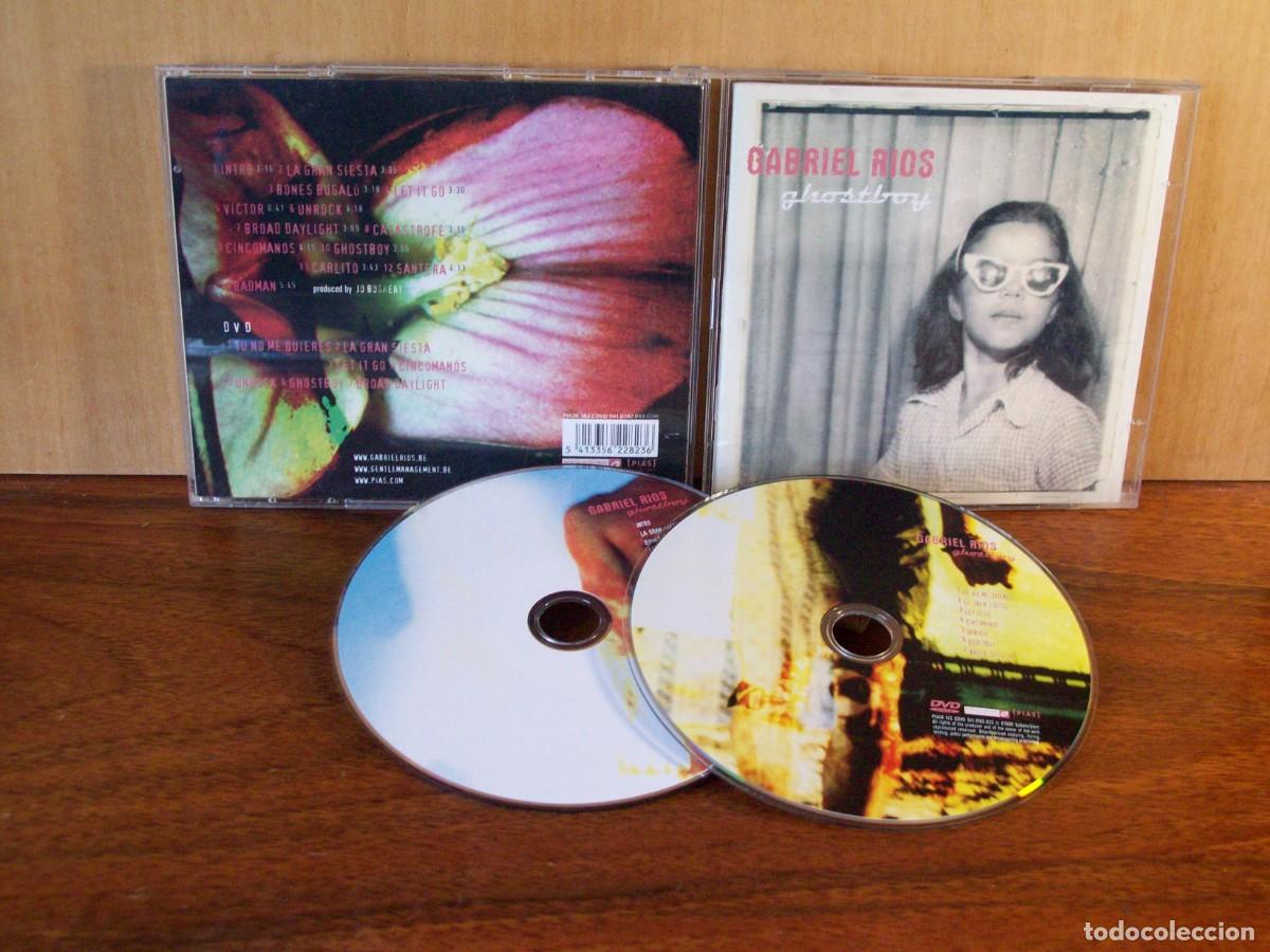 CDs de m&uacute;sica: GABRIEL RIOS - GHOSTBOY - CD + DVD - Foto 1