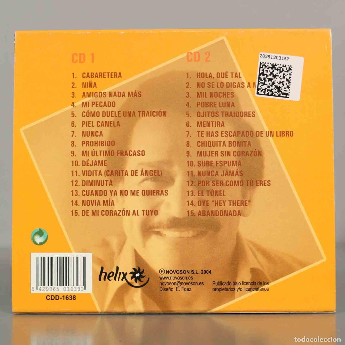 CDs de m&uacute;sica: 2 CD. LORENZO GONZALEZ. . 30 EXITOS EN SONIDO DIGITAL. - Foto 2
