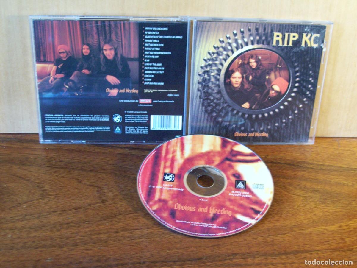 CDs de m&uacute;sica: RIP KC - OBVIOUS AND BLEEDING - CD - Foto 1
