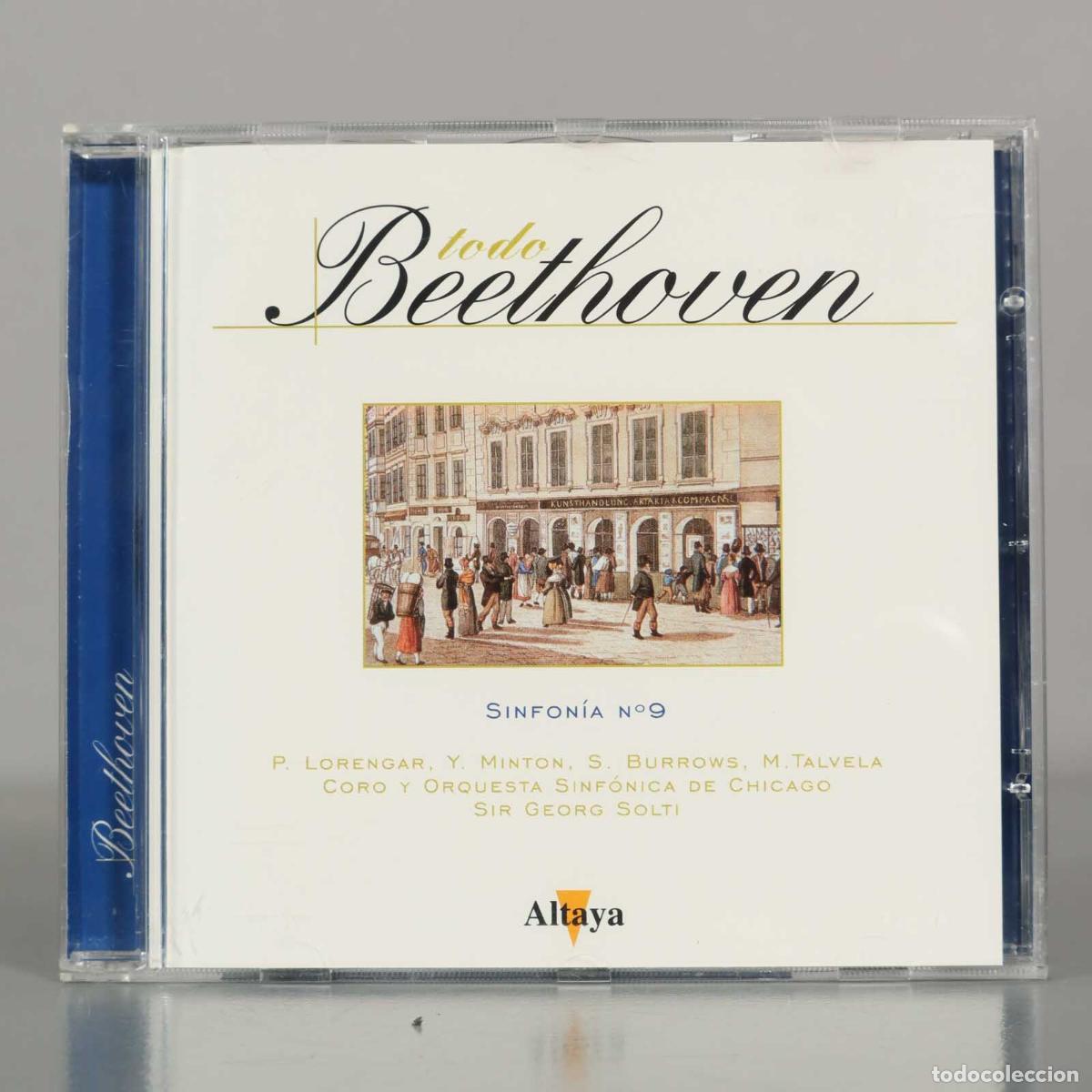 CDs de m&uacute;sica: CD. BEETHOVEN. SINFON&iacute;A N&ordm;9. - Foto 1