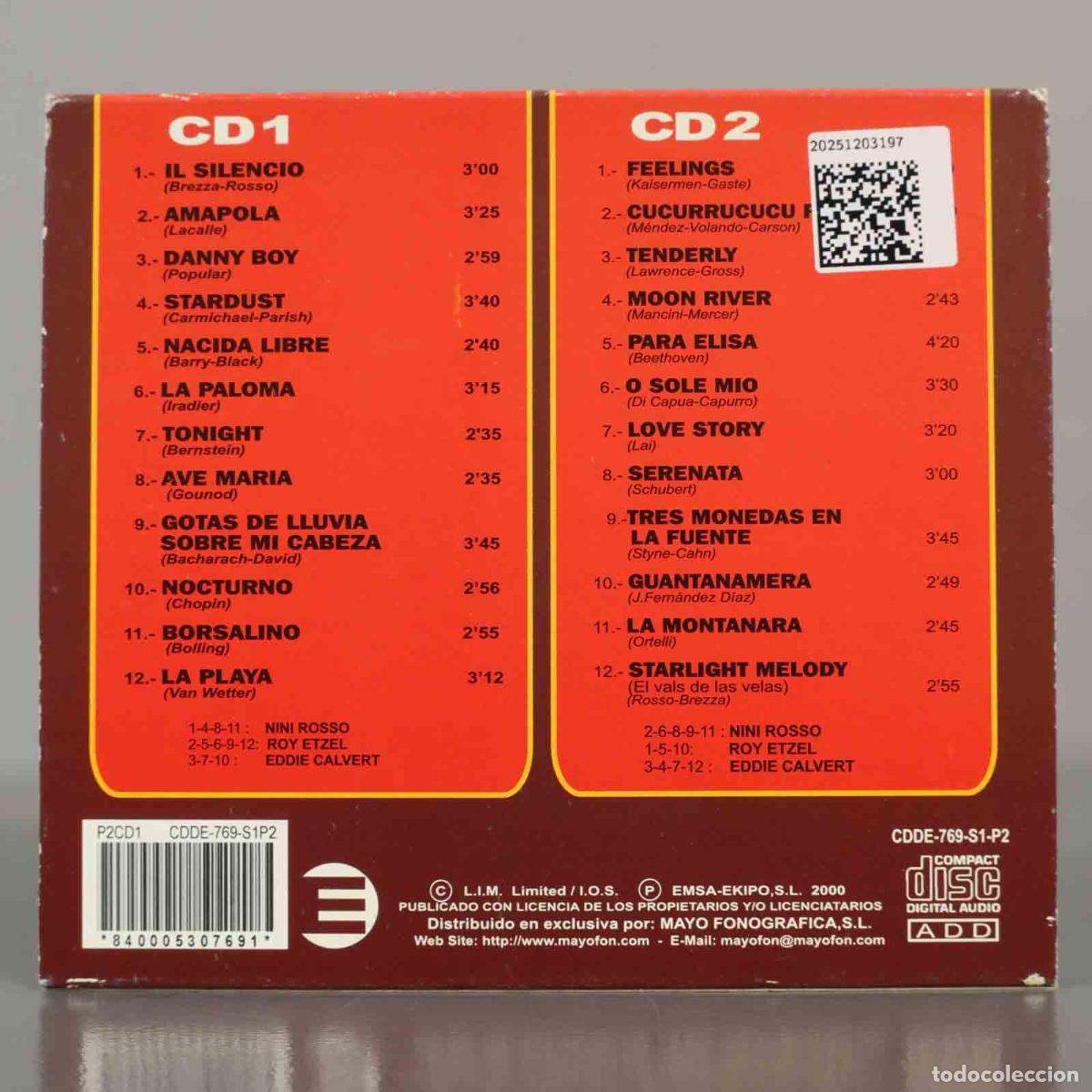 CDs de m&uacute;sica: CD. TROMPETAS DE ORO. 2 CDS. - Foto 2
