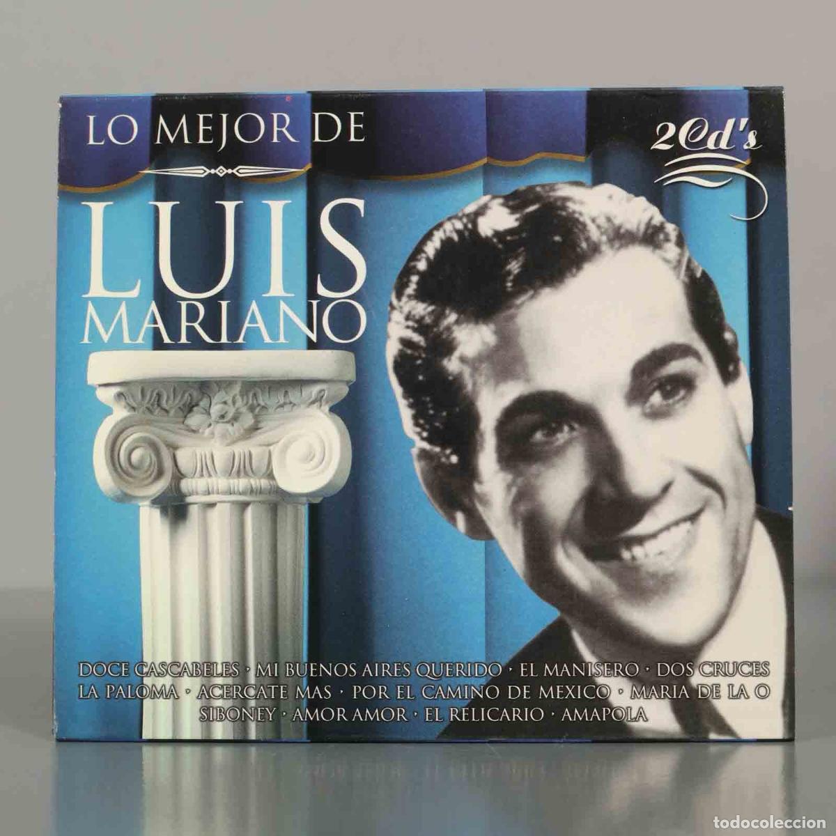 CDs de m&uacute;sica: CD. LO MEJOR DE LUIS MARIANO. 2 CDS. - Foto 1