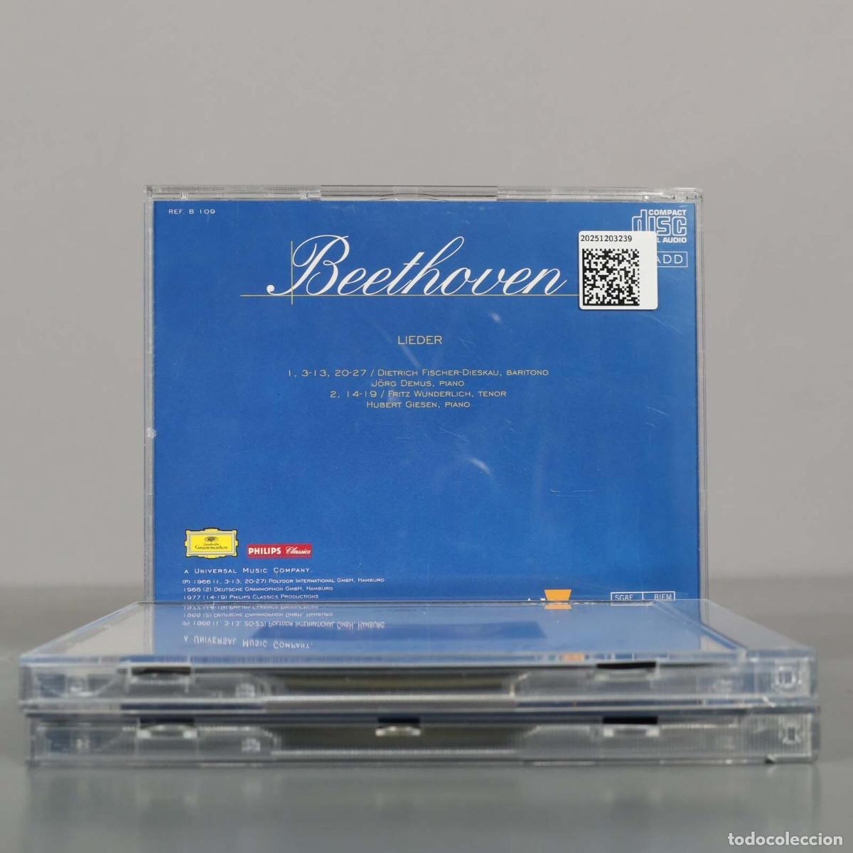 CDs de m&uacute;sica: 3 CD. BEETHOVEN. LIEDER. 3 VOL. - Foto 2