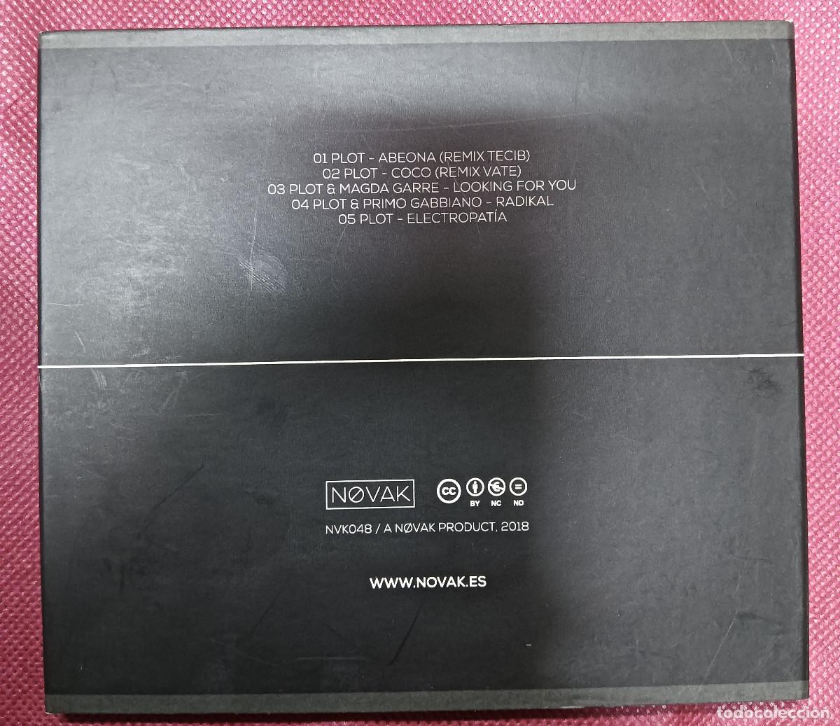 CDs de m&uacute;sica: CD PLOT - Electropatia 4.0 - Novak 2018 (NM/NM) - Foto 2