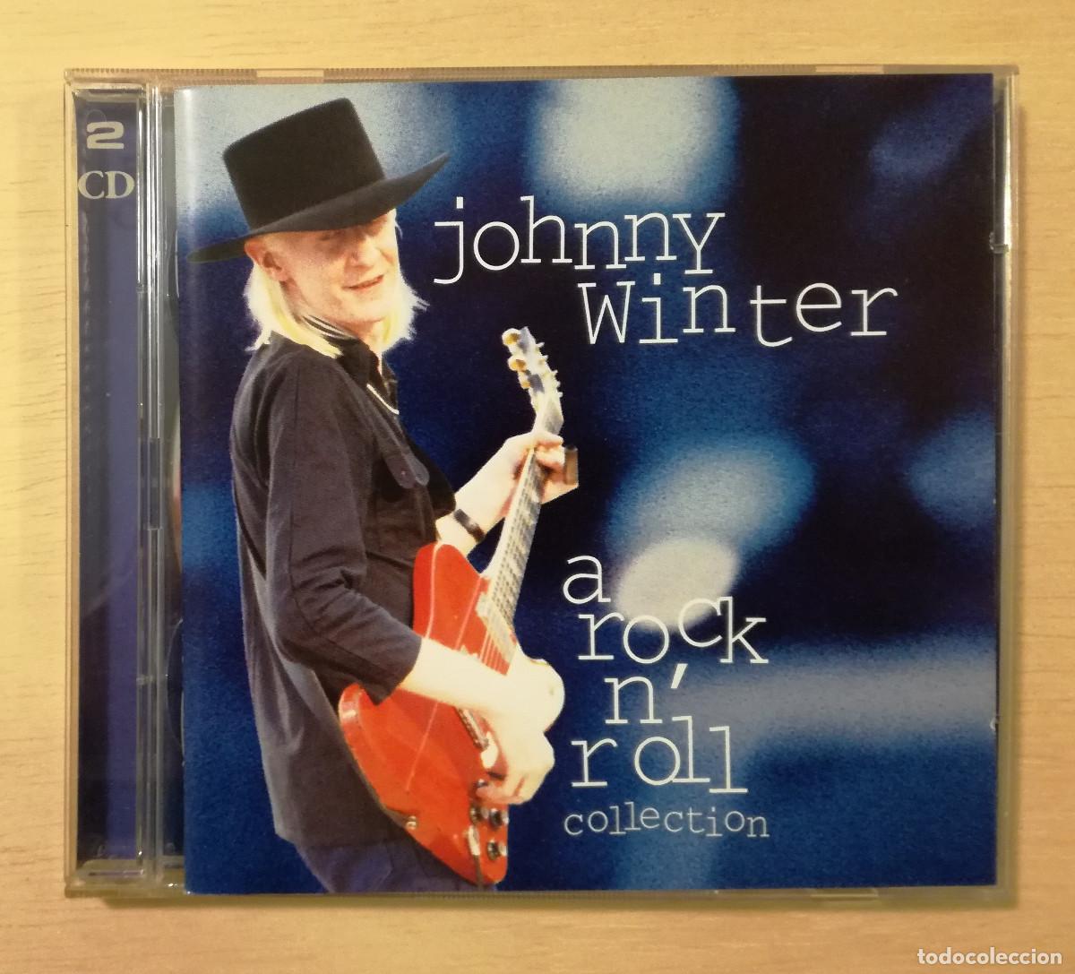 CDs de m&uacute;sica: JOHNNY WINTER - A ROCK  ROLL COLLECTION - 2XCD - Foto 1
