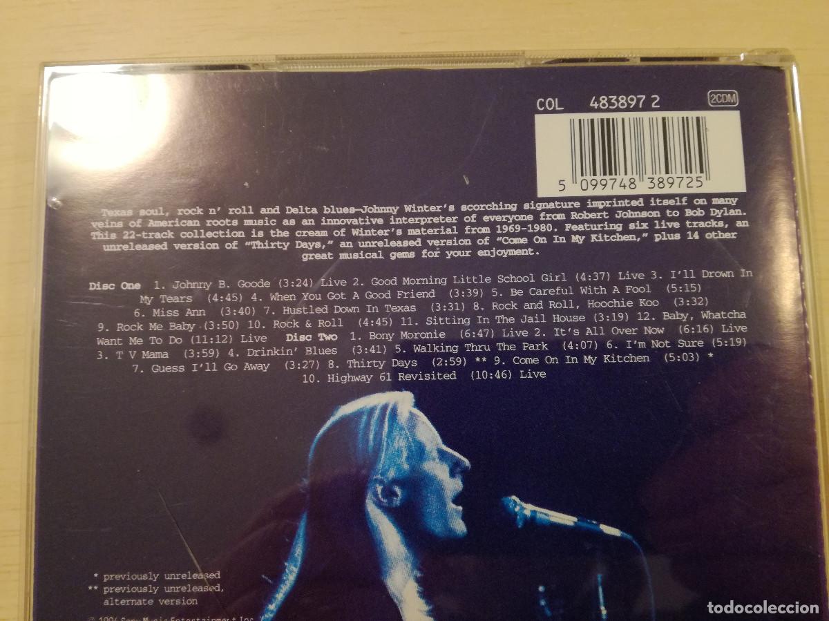 CDs de m&uacute;sica: JOHNNY WINTER - A ROCK  ROLL COLLECTION - 2XCD - Foto 6