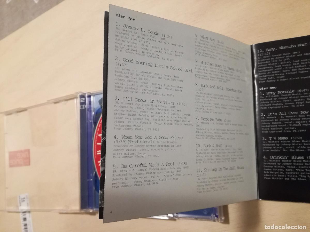 CDs de m&uacute;sica: JOHNNY WINTER - A ROCK  ROLL COLLECTION - 2XCD - Foto 7