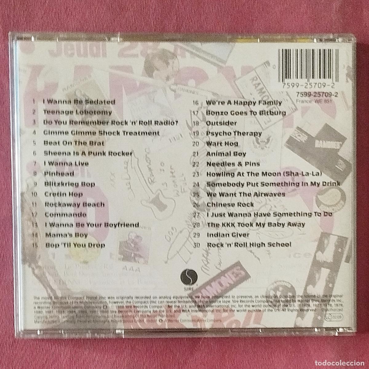 CDs de m&uacute;sica: RAMONES MANIA - CD - RECOPILATORIO - Foto 2
