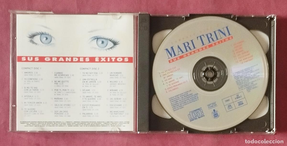 CDs de m&uacute;sica: MARI TRINI - SUS GRANDES EXITOS - 2 CD - Foto 3