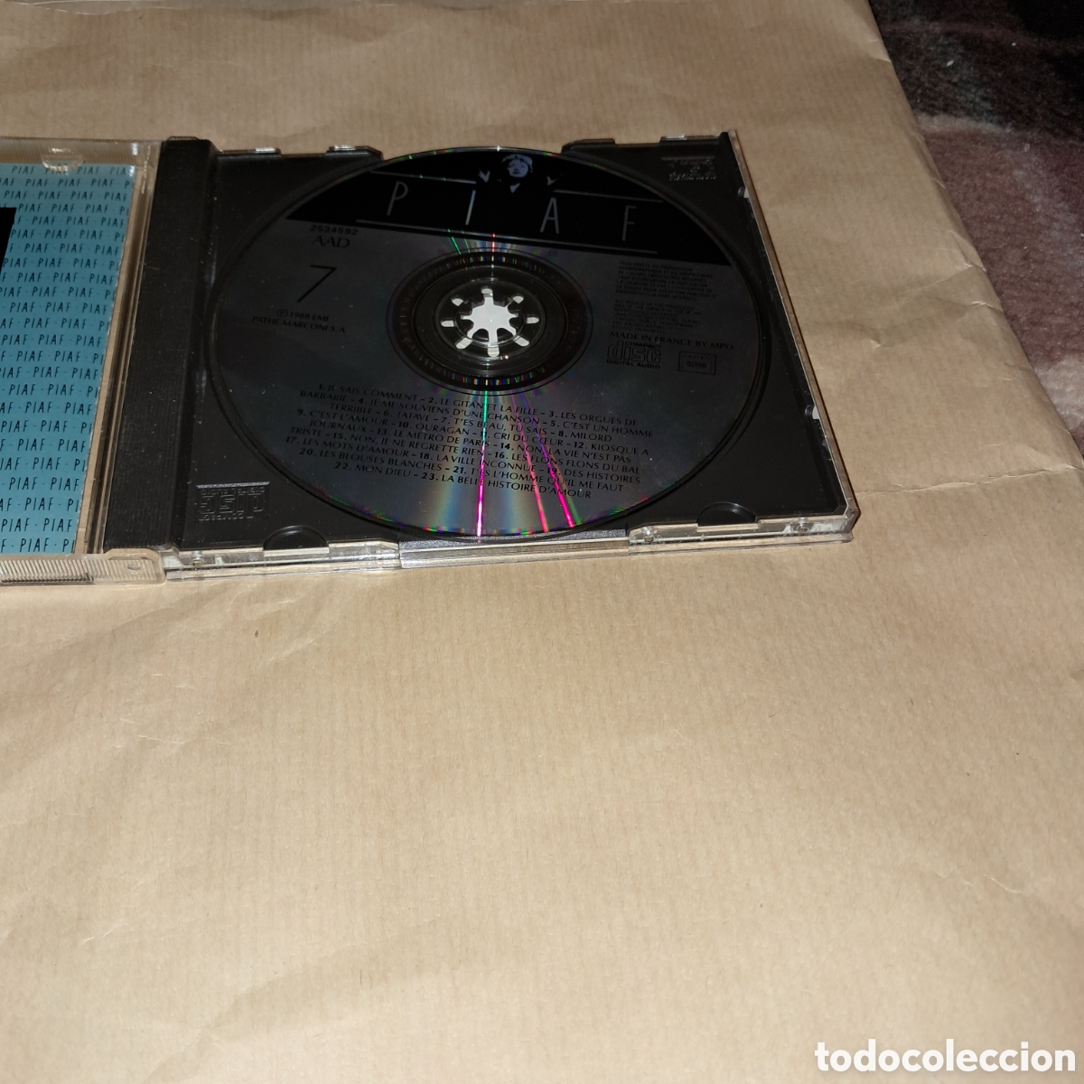CDs de m&uacute;sica: PIAF 7,COMPACT DISC , volumen 7 - Foto 2
