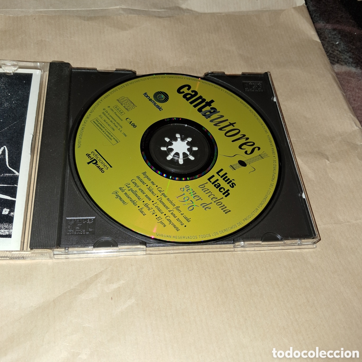 CDs de m&uacute;sica: Lluis Llach, Cantautores - Foto 2