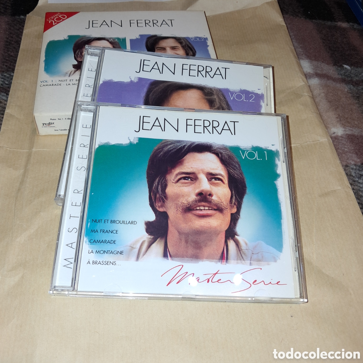 CDs de m&uacute;sica: Jean FERRAT, 2 COMPACT DISC - Foto 2