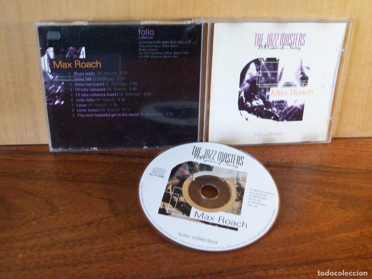 CDs de m&uacute;sica: MAX ROACH - THE JAZZ MASTERS 100 A&Ntilde;OS DE SWING - CD - Foto 1