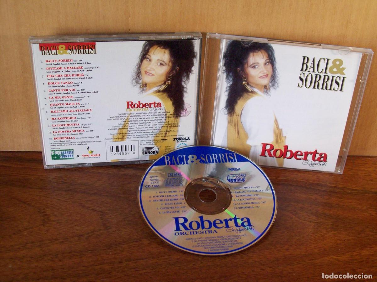 CDs de m&uacute;sica: ROBERTA ORQUESTA - BACI & SORRISI -. CD - Foto 1