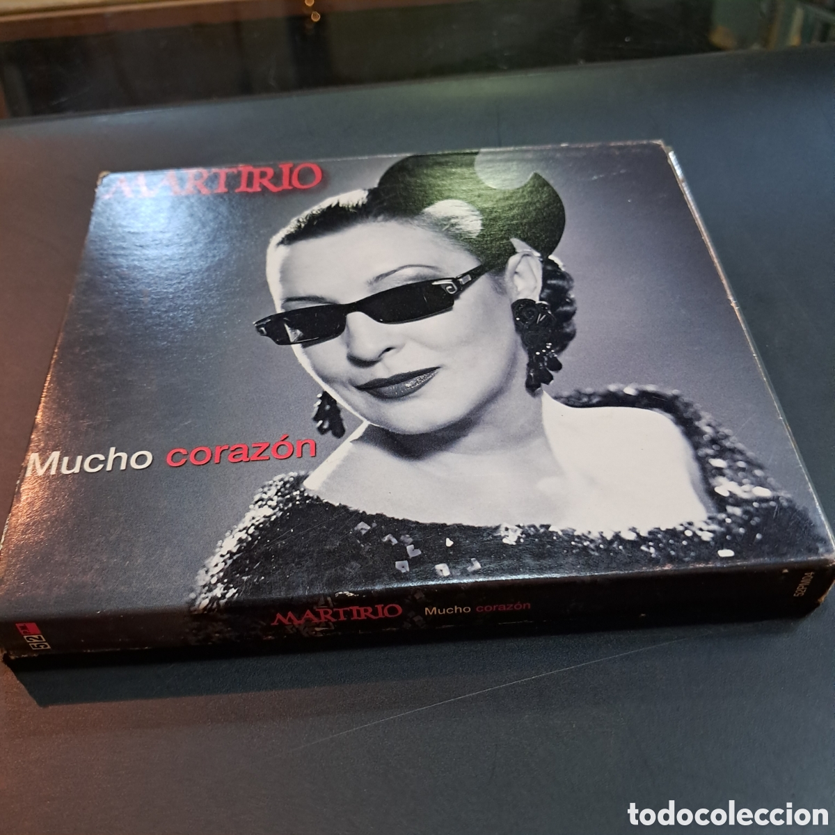CDs de m&uacute;sica: Martirio , Mucho coraz&oacute;n, Compact disc - Foto 1