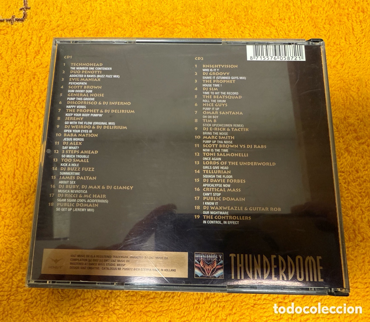 CDs de m&uacute;sica: Thunderdome X 2CD reedici&oacute;n 2002 - Foto 2