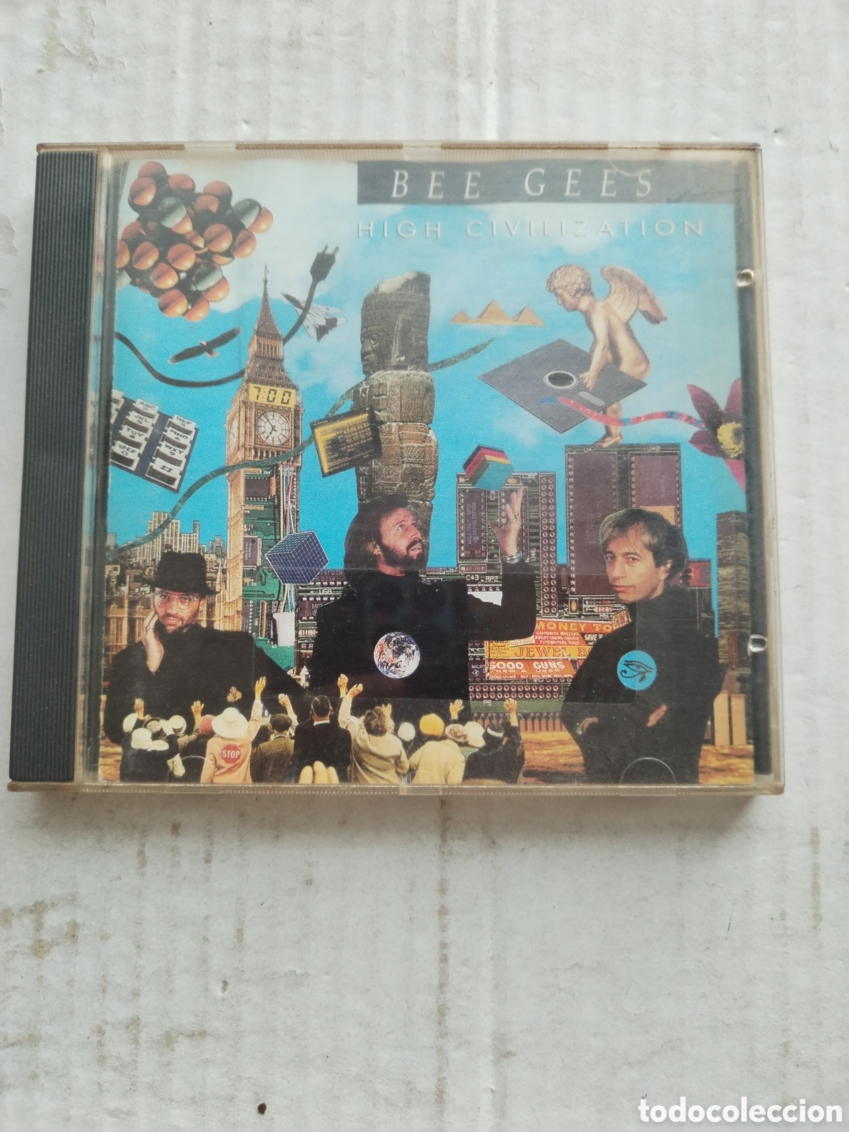 CDs de m&uacute;sica: CD BEE GEES/HIGH CIVILIZATION - Foto 1