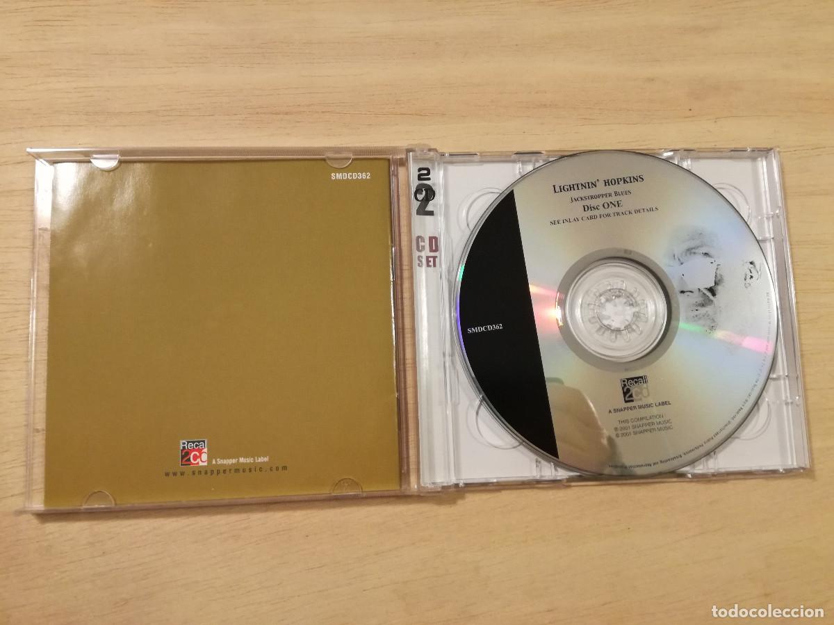 CDs de m&uacute;sica: LIGHTNING HOPKINS - JACKSTROPPER BLUES - 2XCD - LINGHTNIN - Foto 2