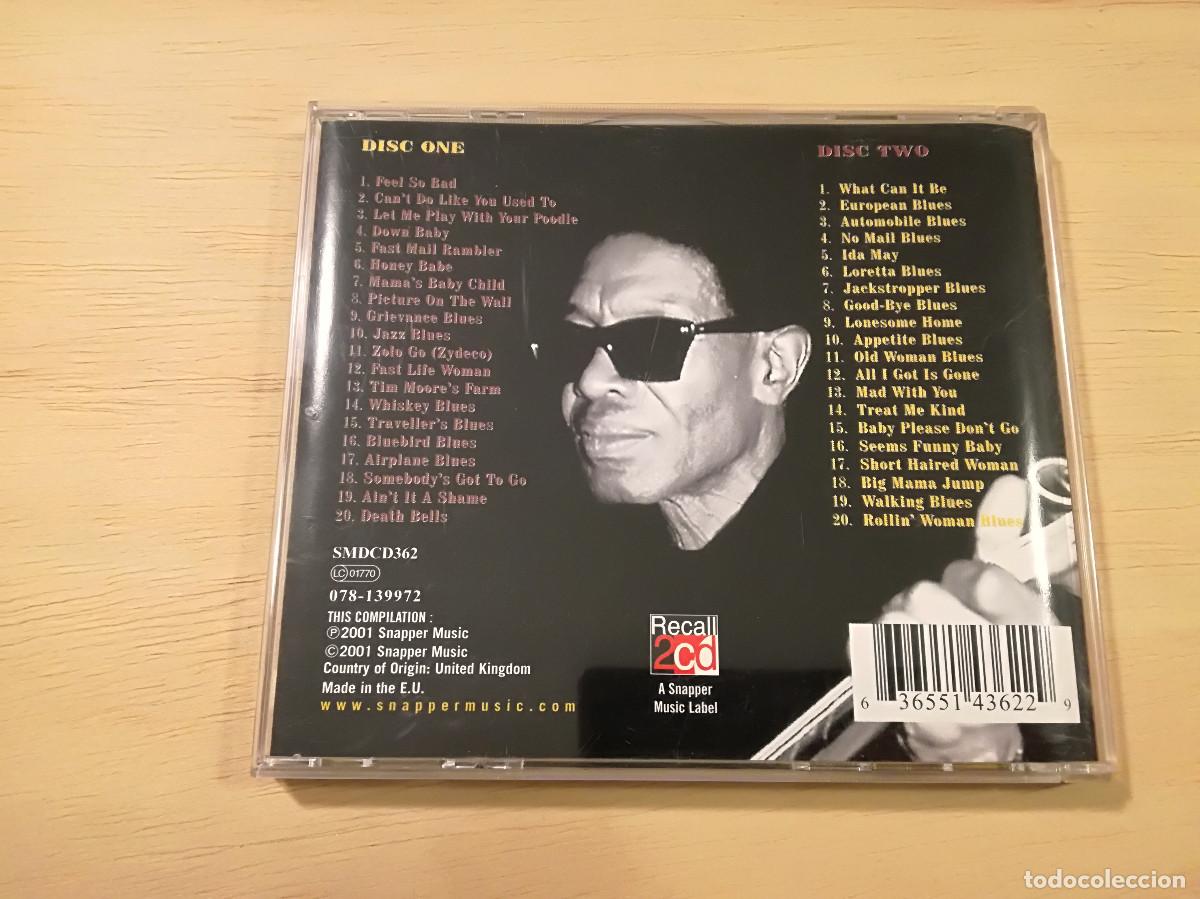 CDs de m&uacute;sica: LIGHTNING HOPKINS - JACKSTROPPER BLUES - 2XCD - LINGHTNIN - Foto 4