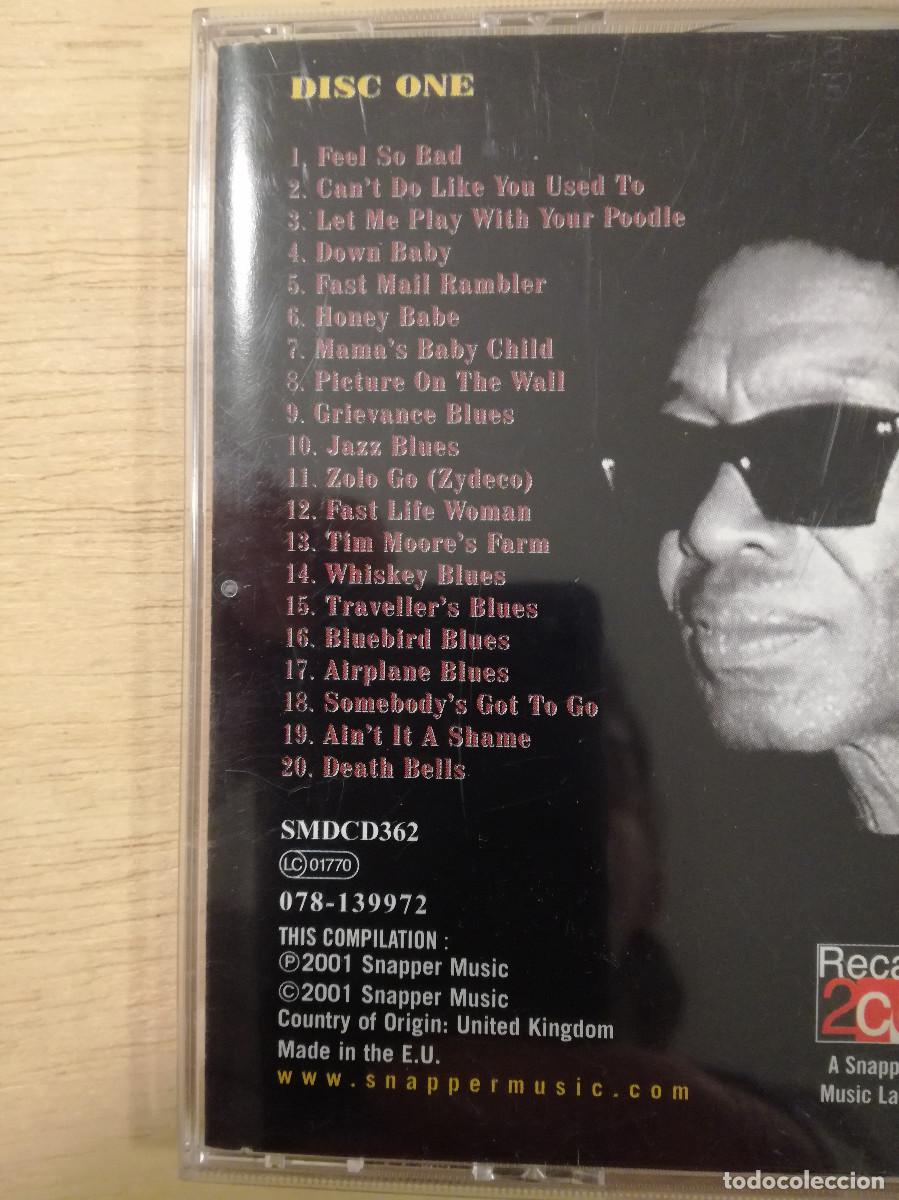 CDs de m&uacute;sica: LIGHTNING HOPKINS - JACKSTROPPER BLUES - 2XCD - LINGHTNIN - Foto 5