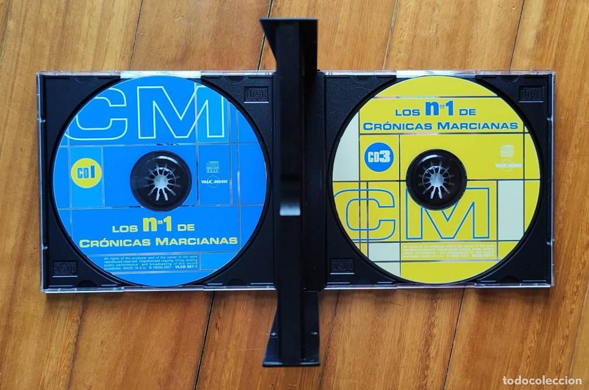 CDs de m&uacute;sica: Pack triple CD &rdquo;Los N&uacute;meros 1 de Cr&oacute;nicas Marcianas&rdquo; 2001 - Foto 5