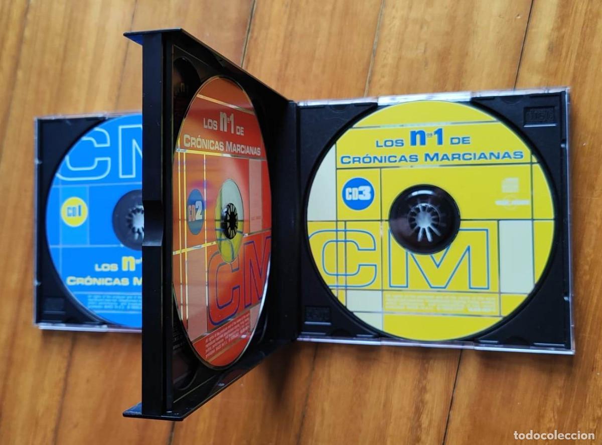 CDs de m&uacute;sica: Pack triple CD &rdquo;Los N&uacute;meros 1 de Cr&oacute;nicas Marcianas&rdquo; 2001 - Foto 6