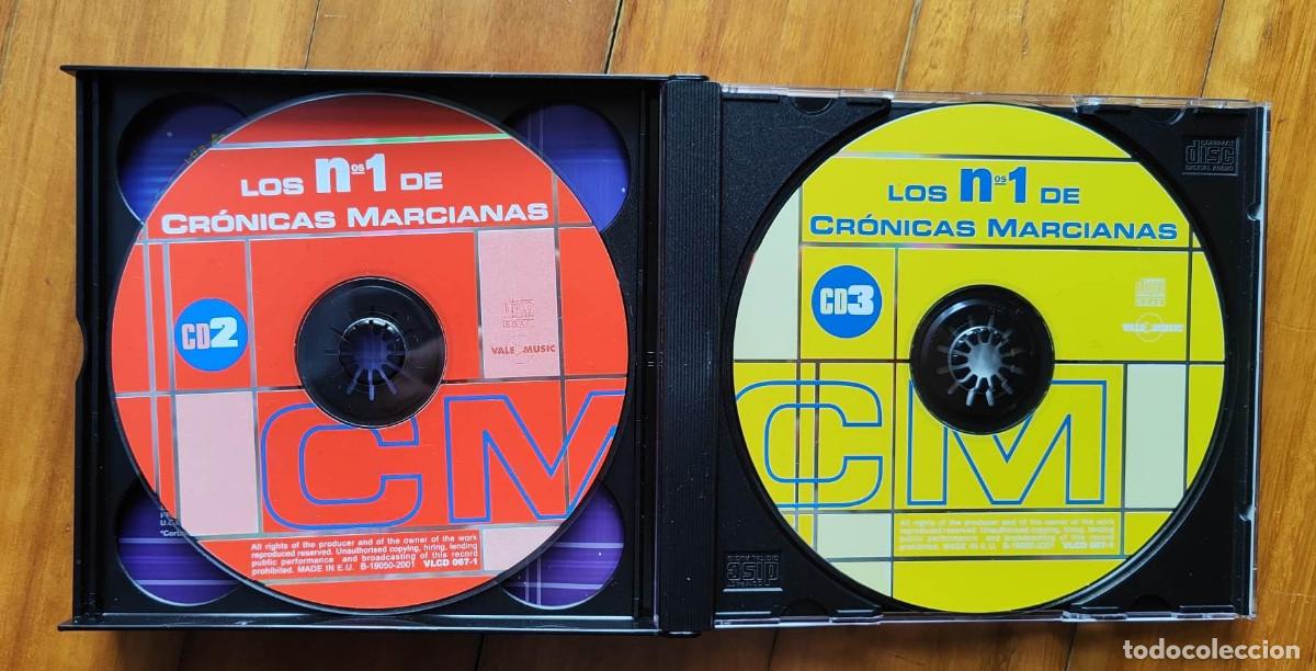 CDs de m&uacute;sica: Pack triple CD &rdquo;Los N&uacute;meros 1 de Cr&oacute;nicas Marcianas&rdquo; 2001 - Foto 7