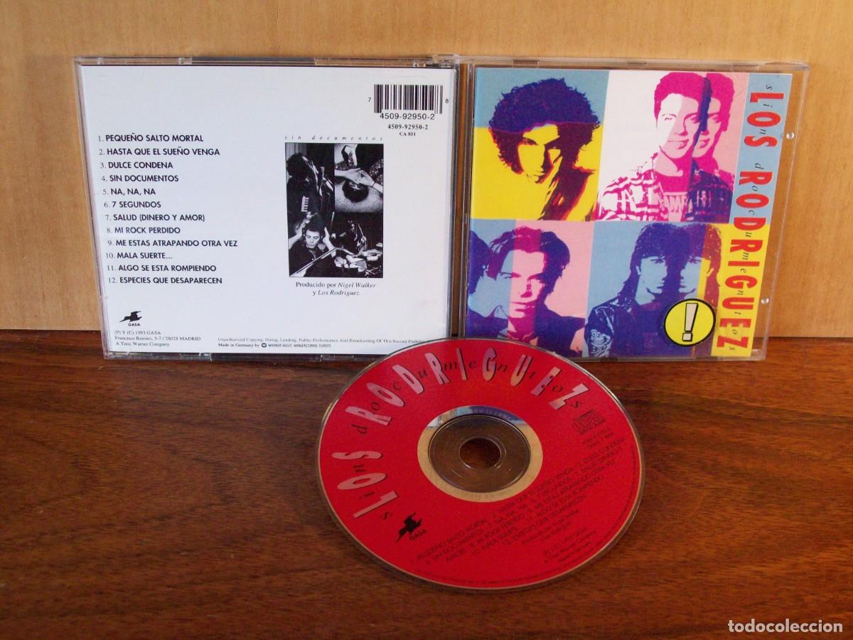 CDs de m&uacute;sica: LOS RODRIGUEZ - SIN DOCUMENTOS - CD - Foto 1