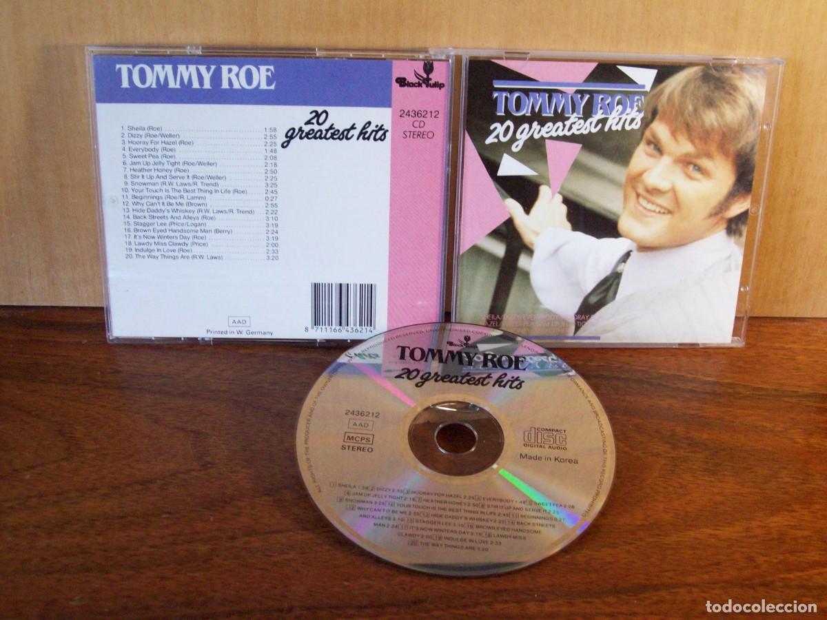 CDs de m&uacute;sica: TOMMY ROE - 20 GREATEST HITS - CD - Foto 1