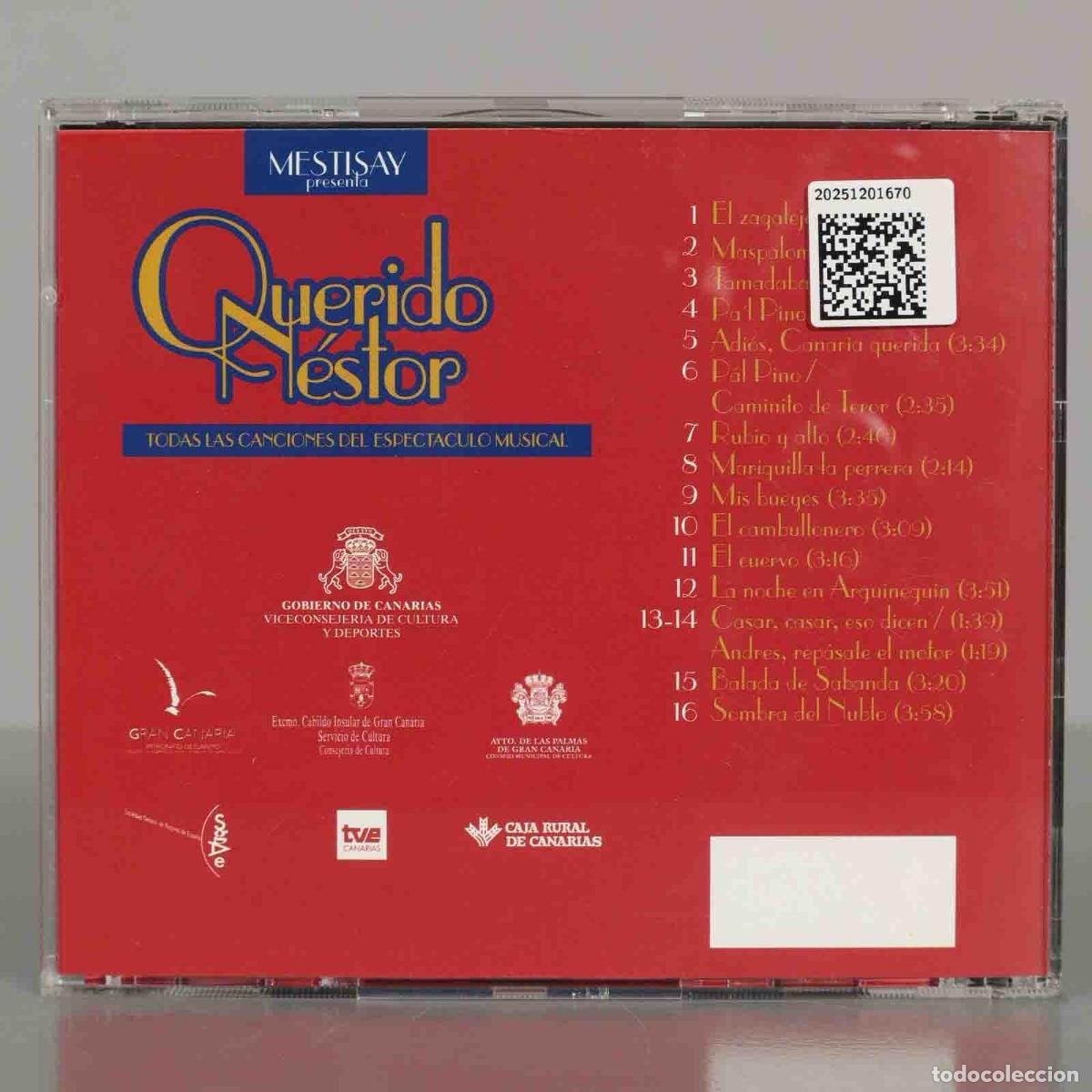CDs de m&uacute;sica: CD. Mestisay &ndash; Querido Nestor. - Foto 2