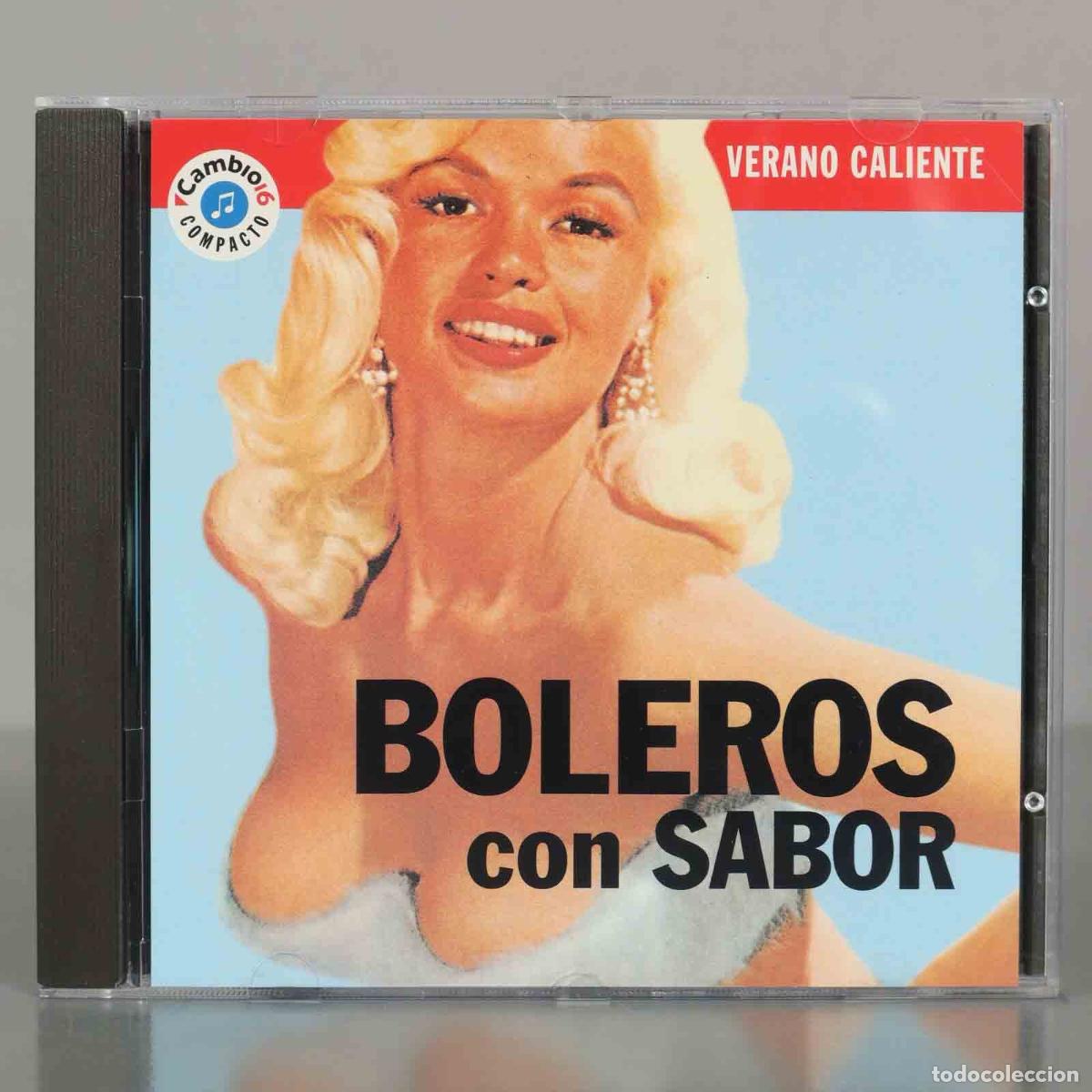 CDs de m&uacute;sica: CD. BOLEROS CON SABOR. LOS SONEROS DEL CALLAO. - Foto 1