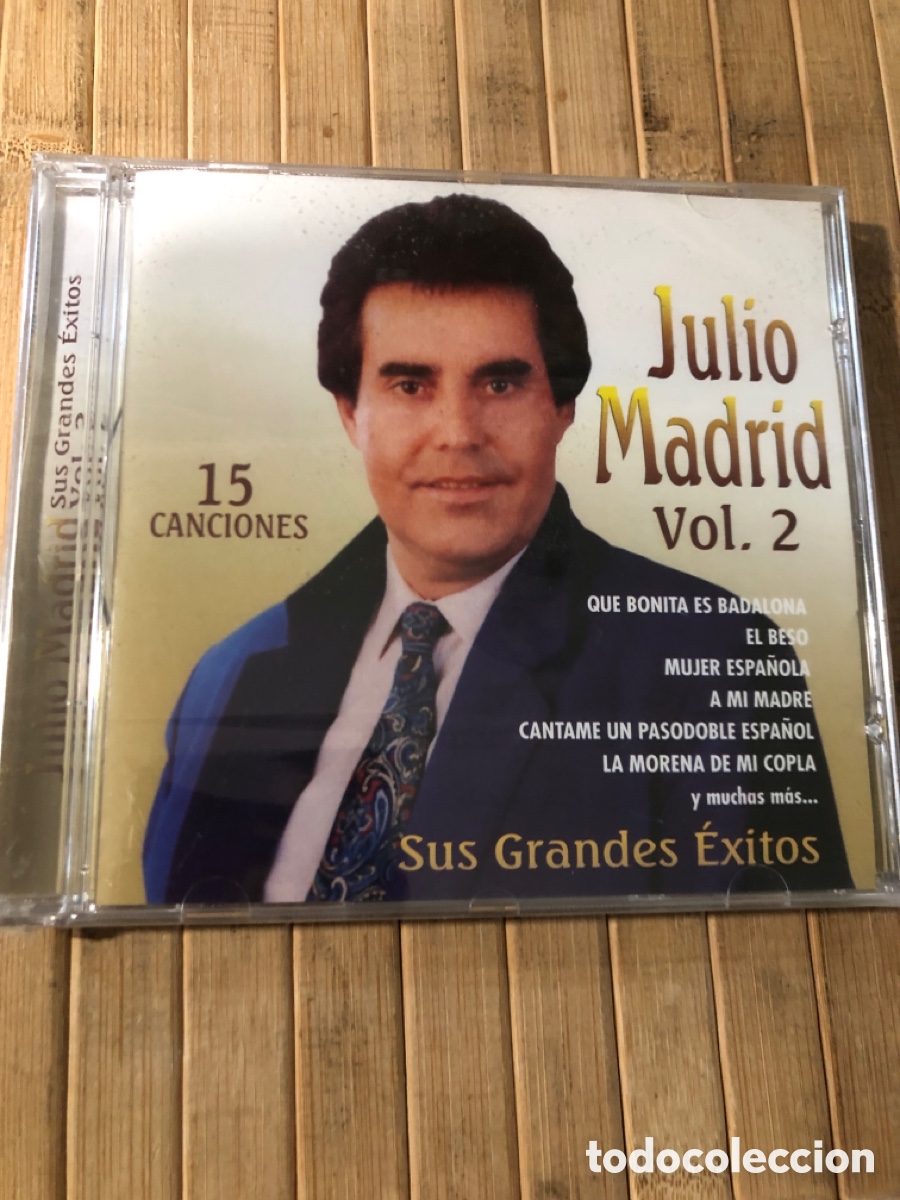 CDs de m&uacute;sica: Julio Madrid ( Vol.2 ) CD - Precintado - - Foto 1