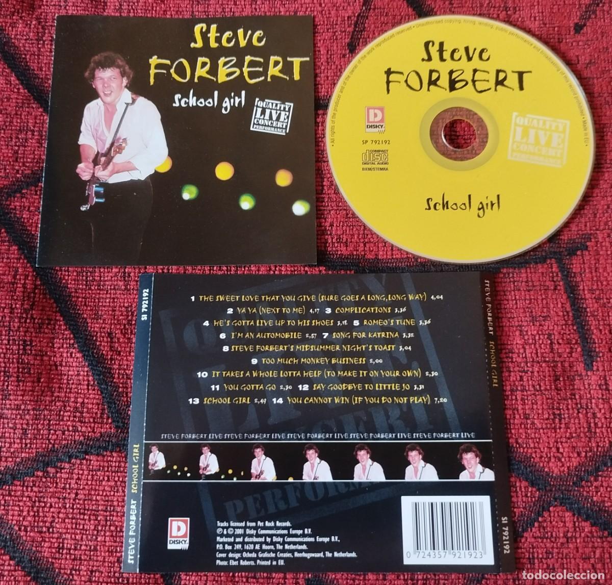 CDs de m&uacute;sica: STEVE FORBERT ** School Girl ** CD 2001 - Foto 1