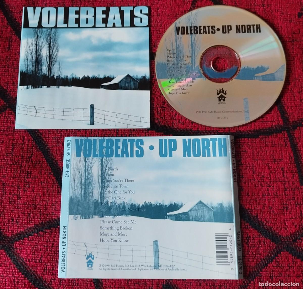 CDs de m&uacute;sica: VOLEBEATS ** Up North ** CD 1994 USA - Foto 1