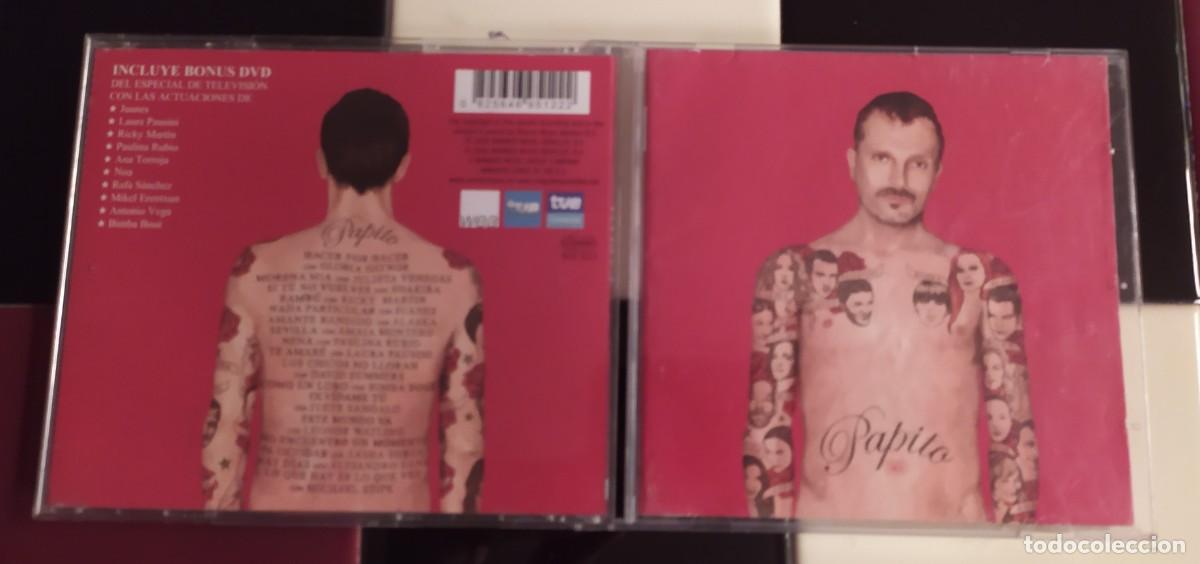 CDs de m&uacute;sica: CD MIGUEL BOS&Eacute; - papito 2. cd+DVD - Foto 1