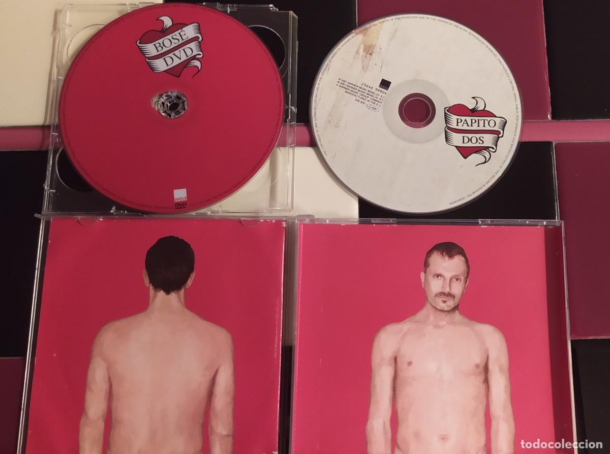 CDs de m&uacute;sica: CD MIGUEL BOS&Eacute; - papito 2. cd+DVD - Foto 2