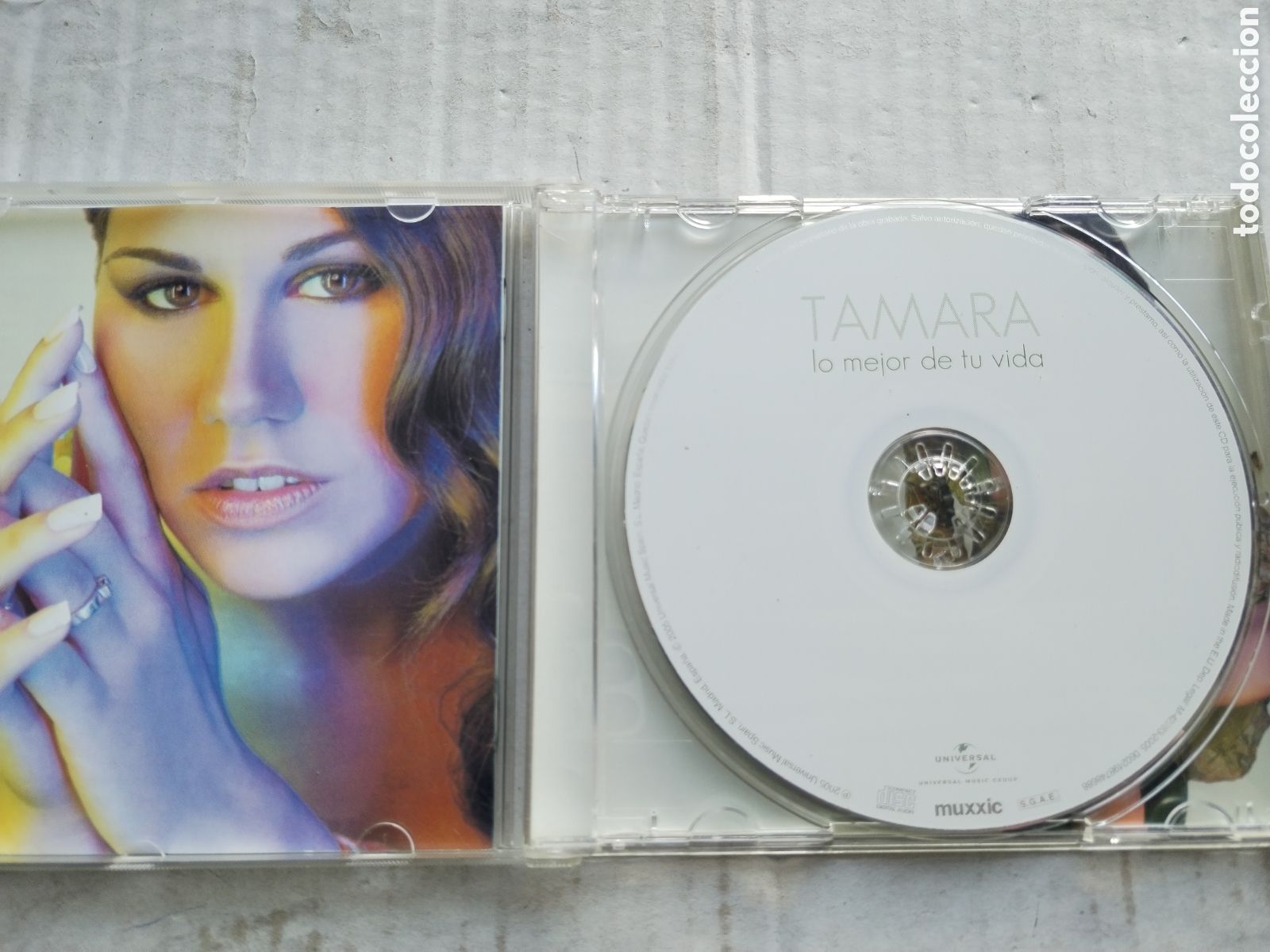 CDs de m&uacute;sica: CD TAMARA/LO MEJOR DE TU VIDA - Foto 2
