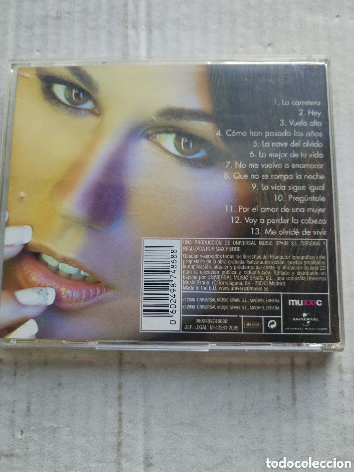 CDs de m&uacute;sica: CD TAMARA/LO MEJOR DE TU VIDA - Foto 3