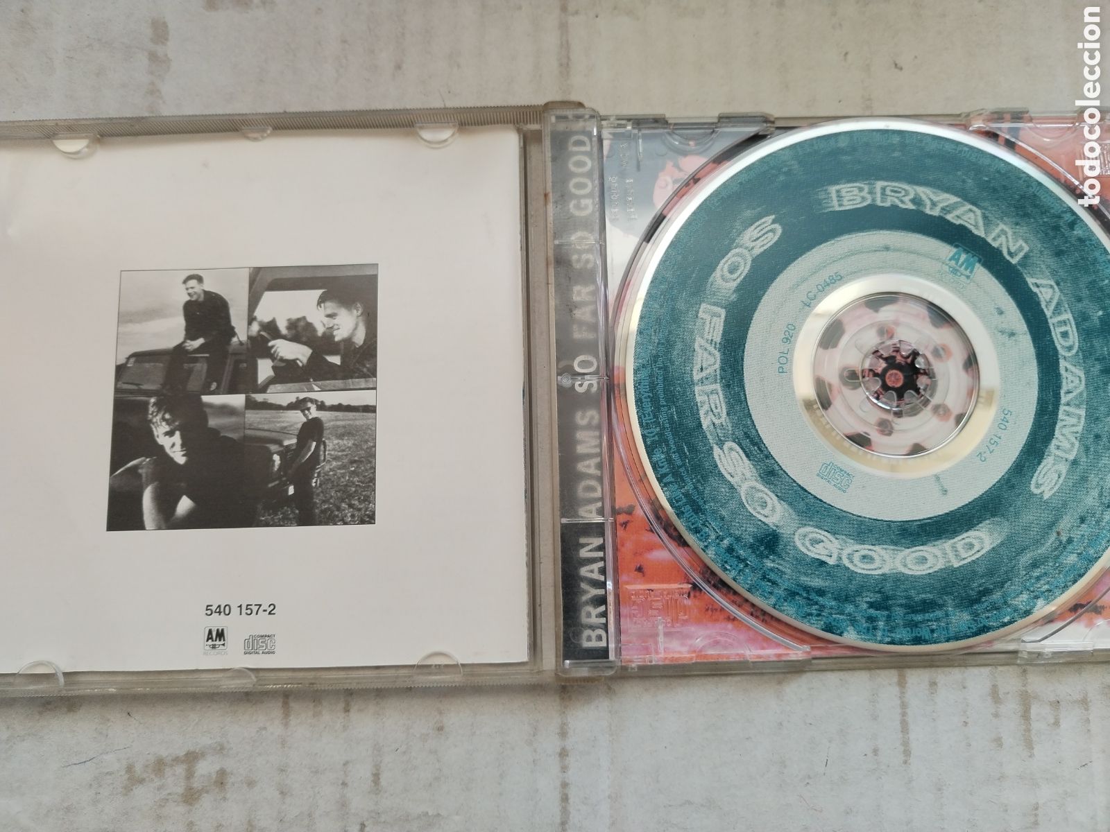 CDs de m&uacute;sica: CD BRYAN ADAMS/SO FAR SO GOOD - Foto 2