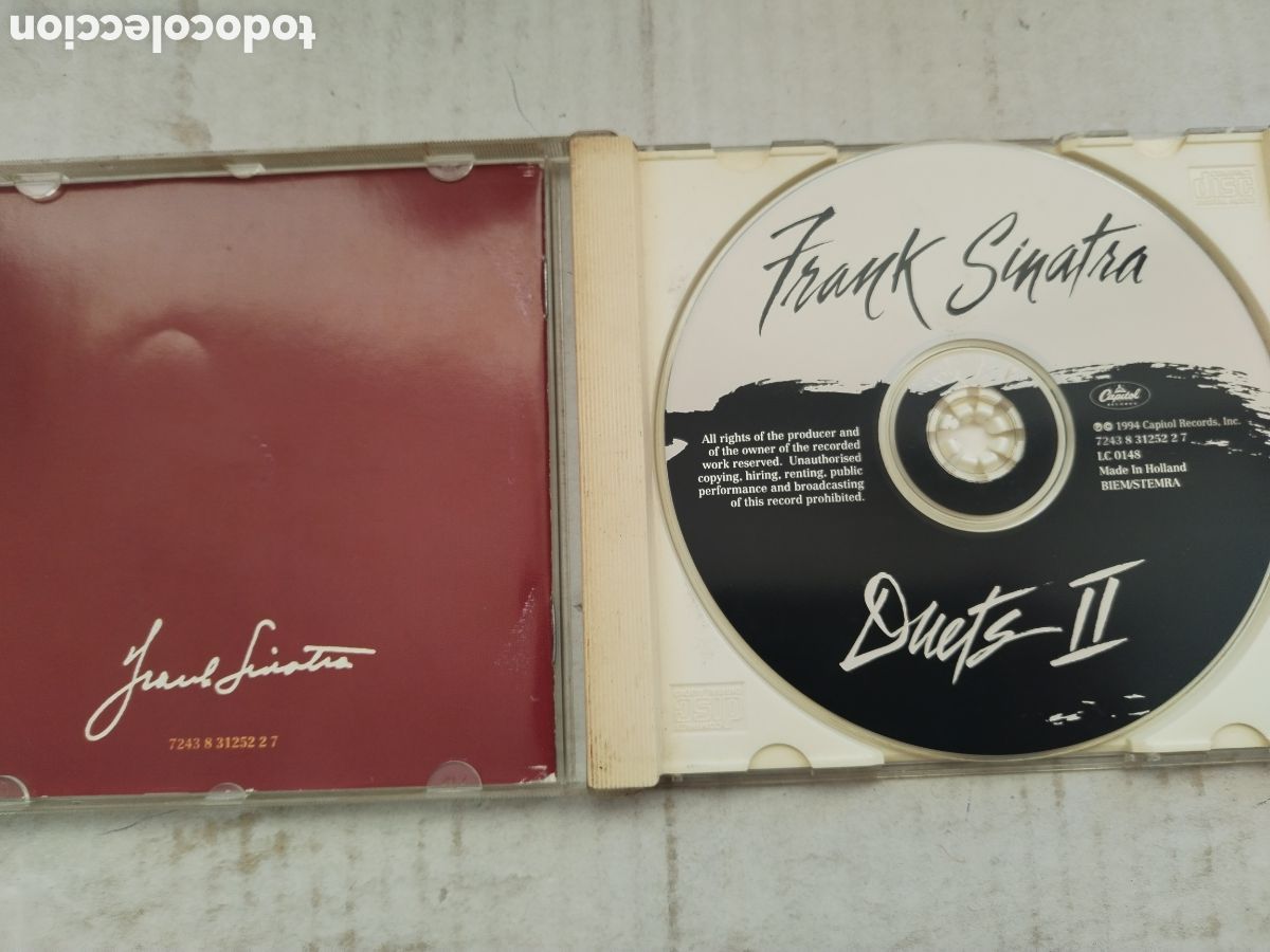 CDs de m&uacute;sica: CD FRANK SINATRA/DUETS II - Foto 2