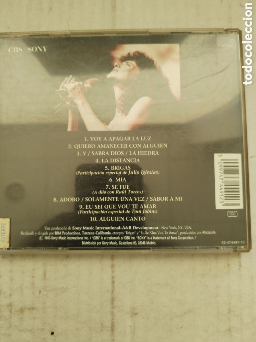 CDs de m&uacute;sica: CD SIMONE/LA DISTANCIA - Foto 3