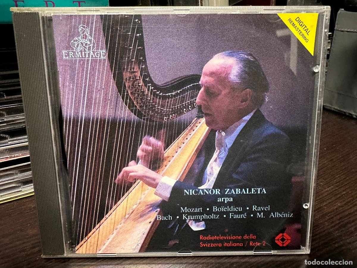 CDs de m&uacute;sica: Nicanor Zabaleta - Arpa (CD) - Foto 1