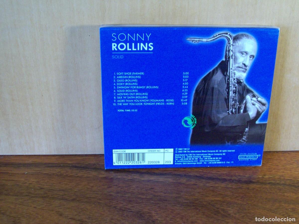 CDs de m&uacute;sica: SONNY ROLLINS - SOLID - CD NUEVO PRECINTADO - Foto 2