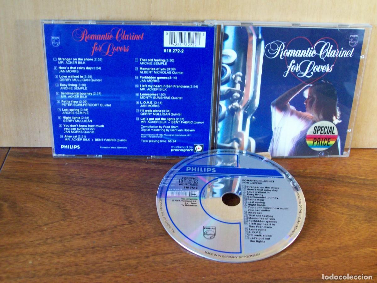 CDs de m&uacute;sica: ROMANTIC CLARINET FOR LOVERS - CD ---------- - Foto 1
