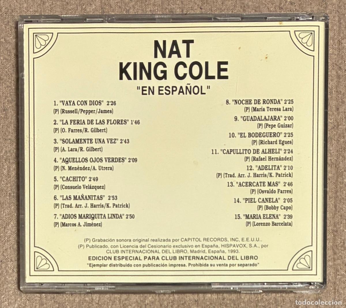 CDs de m&uacute;sica: Nat King Cole (0974CD) - Foto 2